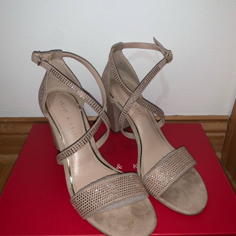 Dusty Pink High Heels size 8